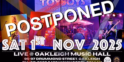 Einsteins Toyboys LIVE @ Oakleigh RSL Music Hall