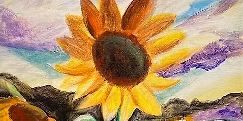 Sunflower Sky Orchid In Bloom
