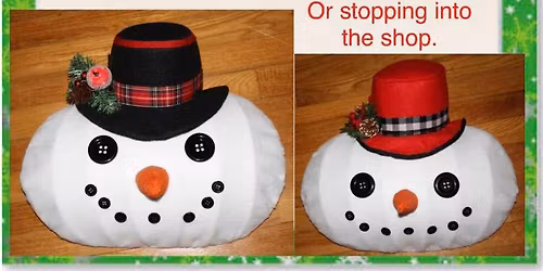 Snowman Wreath\/Home Decor Class