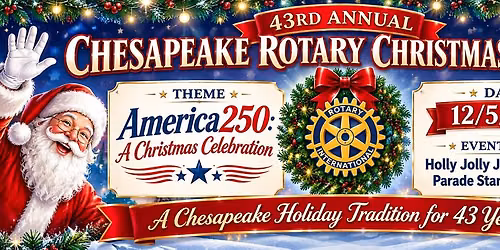 2026 Chesapeake Rotary Christmas Parade