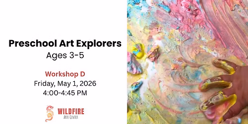 Preschool Art Explorers \u2014 Ages 3-5