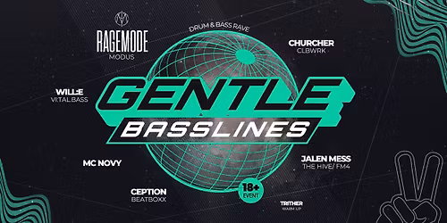 G2 Club pres. GENTLE BASSLINE [RAGEMODE, Churcher, Jalen Mess]