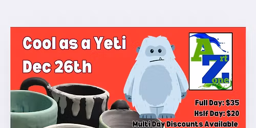 Winter Art Camp: Cool as a Yeti 