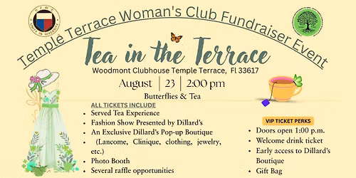 Tea in the Terrace - Butterflies & Tea