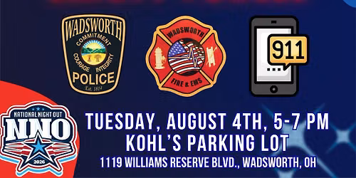 Wadsworth National Night Out 2026