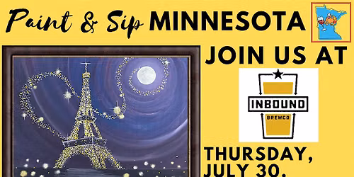 July 30 Paint & Sip at Inbound BrewCo