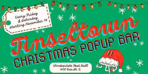 Tinseltown Windsor Christmas Popup Bar