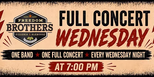 Full Concert Wednesday - Concert Series