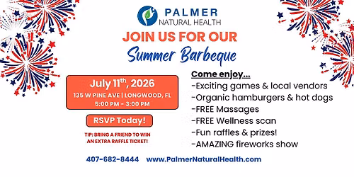Summer BBQ Party - Palmer Natural Health