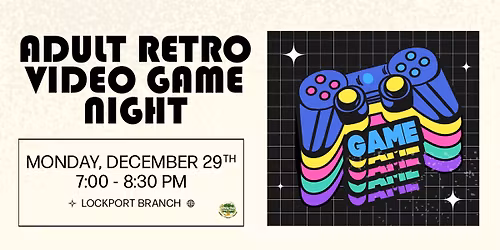 Adult Retro Video Game Night