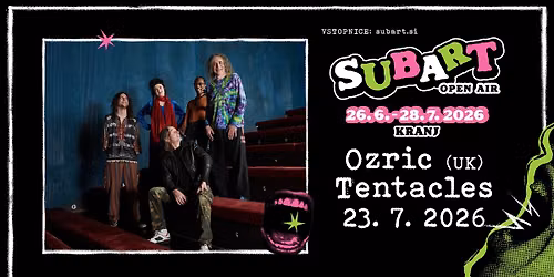 Ozric Tentacles (UK) \u2022 Subart Open Air