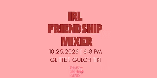 IRL Friendship Mixer