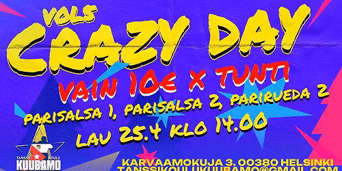 Crazy Day (vol 5) - Tanssikoulu Kuubamo