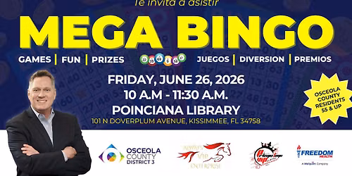 District 3 Mega Bingo | June 26, 2026