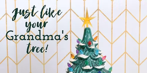 Christmas Ceramic Tree Workshop 11\/8