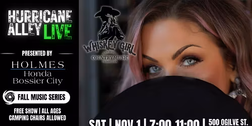 Hurricane Alley LIVE Presents: Whiskey Girl