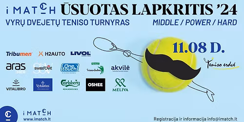 \u016asuotas lapkritis \u201825 vyr\u0173 dvejet\u0173 teniso turnyras