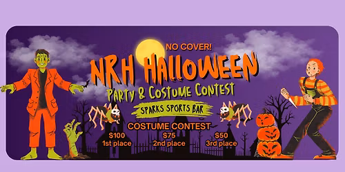 NRH HALLOWEEN PARTY with COSTUME CONTEST & DJ Jody!