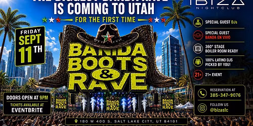 Banda Boots & Rave In Utah For The First Time