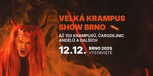Velk\u00e1 Krampus Show Brno 2025