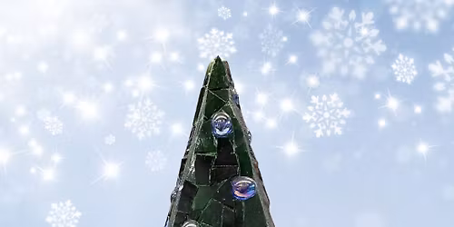 Christmas Tree Mosaic Centerpiece