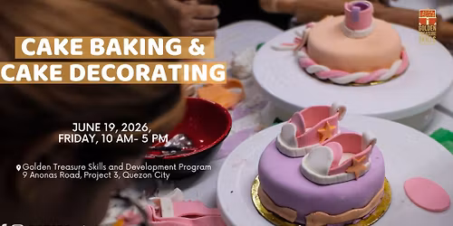 Cake Baking and Cake Decorating Seminar