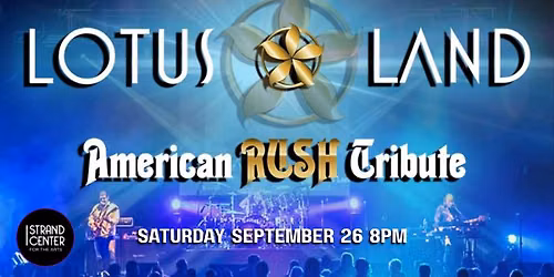LOTUS LAND - The American RUSH Tribute