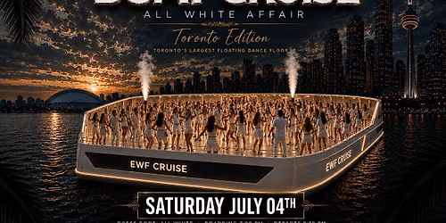EWF BOAT CRUISE 2026 : ALL WHITE AFFAIR
