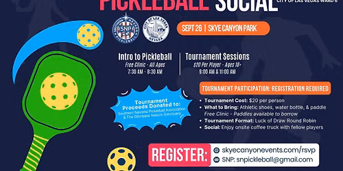 Skye Canyon Pickleball Social