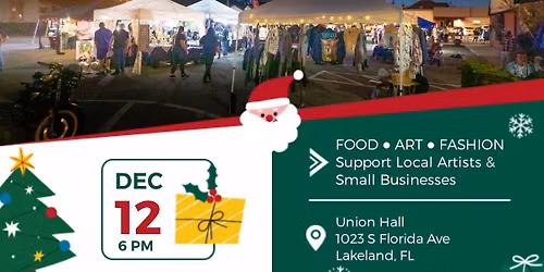 December 12th Dixieland Night Market