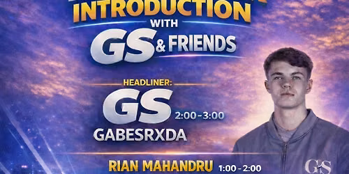 Elevate Presents - GS and Friends