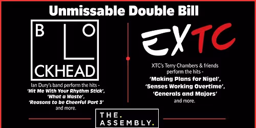 THE BLOCKHEADS + EXTC