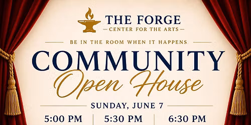The Forge Community Open House & Open Mic Night