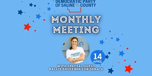 Monthly Meeting with Hallie Shoffner
