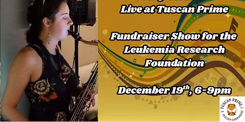Veezy Coffman Live at Tuscan Prime - Fundraiser Show for the Leukemia Research Foundation