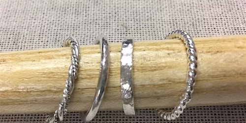 Beginner Silver Ring Bands One-Day Workshop