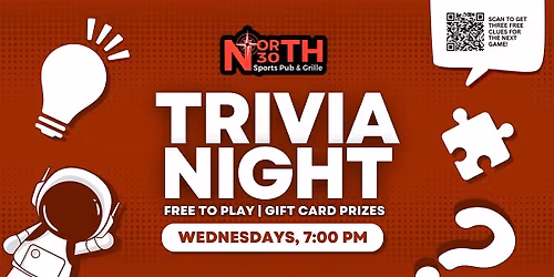 Tampa Trivia Night | North 30th Sports Pub & Grille