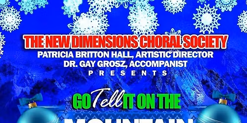 \u201cGo, Tell It On the Mountain\u201d \u2014 A Christmas Concert