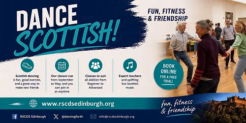 Dance Scottish - Get ready for fun and fitness as you learn to dance!