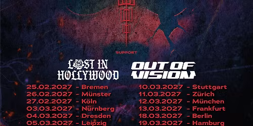 OUR MIRAGE \u2022 Plus Special Guests\u2022 Bremen \u2022 25.02.2027 \u2022 Tower Musikclub