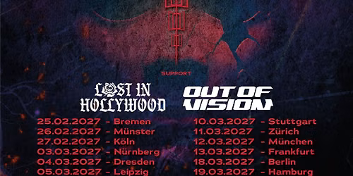 OUR MIRAGE \u2022 Plus Special Guests\u2022 Bremen \u2022 25.02.2027 \u2022 Tower Musikclub