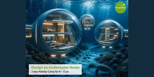 Design an Underwater Home: 2-day Camp* (Jul)