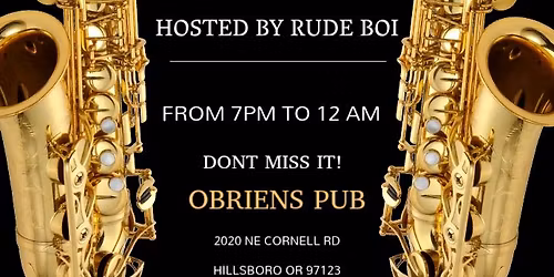 Open Jam Night at O'Brien's 7pm