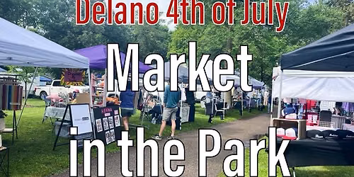 Market in the Park at the Delano 4th of July