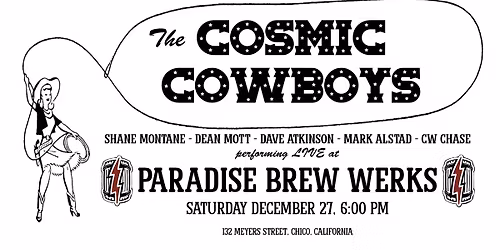 The COSMIC COWBOYS @ Paradise Brew Werks