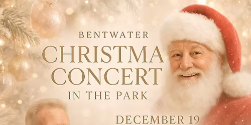 Christmas concert in the park and shopping extravaganza