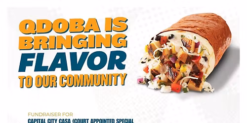 Qdoba fundraiser for Capital City CASA