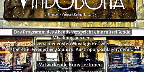Die VINDOBONA-LOUNGE feiert: Ein Abend \u2013 viele Melodien!