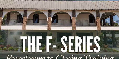 Foreclosure to Closing Training