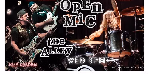 Wednesday Night Open Mic \/ Jam (Dave, Max & Tim)
